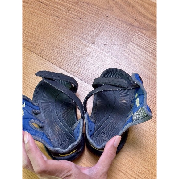 Teva Psyclone Toddler Sandals Kids Adjustable Strap Size 4/5 Navy Blue Black - Picture 5 of 8